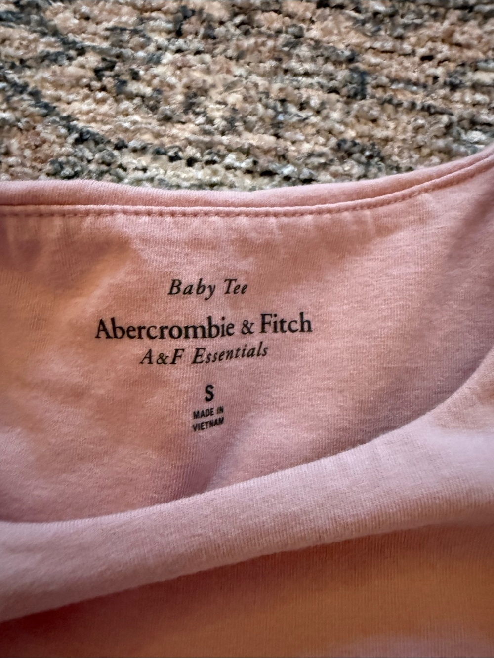 Clothing label - not bath & body
